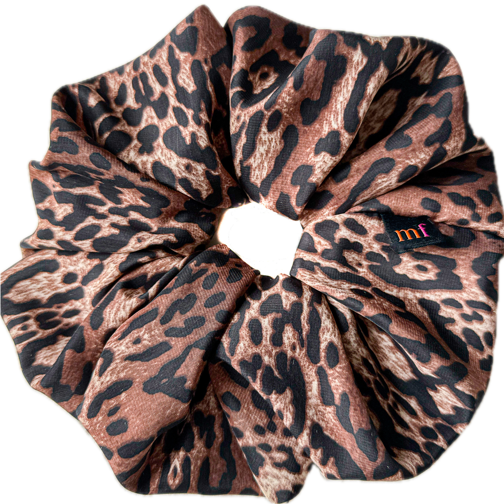 lululemon Oversized Scrunchie - Brown and Black Leopard lululemon Leopard Print Collection - March 2026 — EXTRA  main image 3