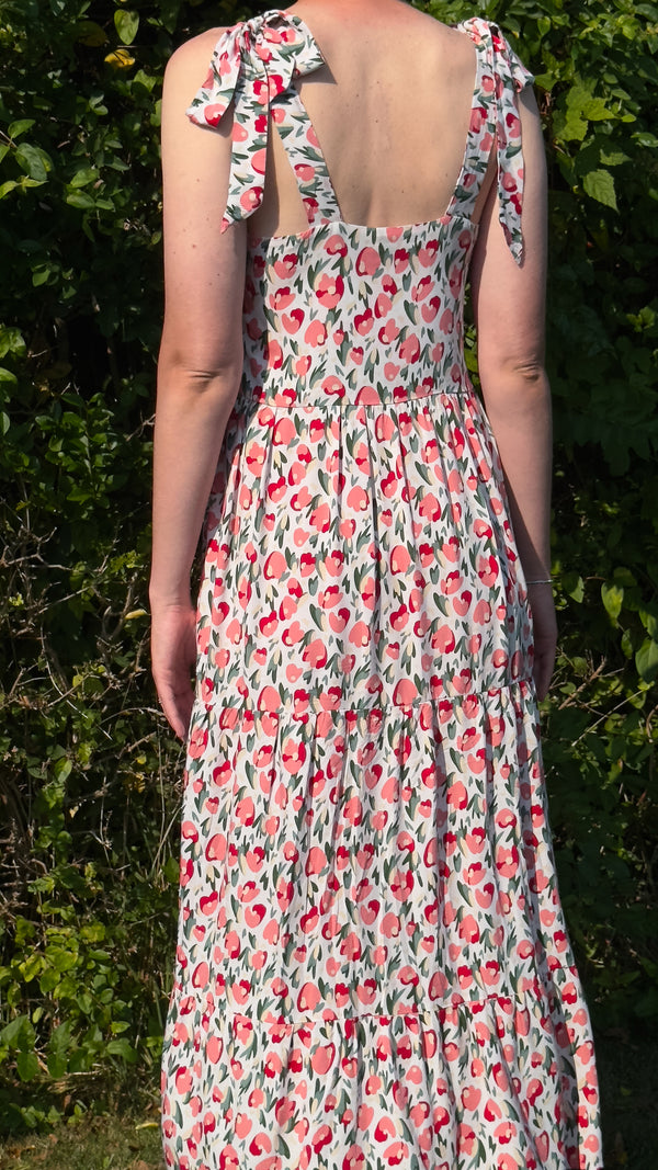 Maven 03 Dress Soft Prewashed Pink Floral Maven Maxi Sundress MAVEN FARGO Maven 03 Dress Soft Prewashed Pink Floral Maven Maxi Sundress MAVEN FARGO