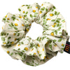 Maven Ruffle Scrunchie - spring colours of yellow and green