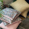 Handmade cushion - Iridescent pink
