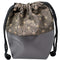 Le Sac in floral fabric and faux black leather