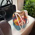 Le Sac washbag with other luxury handbags