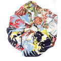 Oversized scrunchie, multicoloured, floral