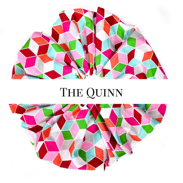 Oversized scrunchie, pink, geormetic