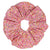 Oversized scrunchie, red, floral