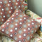 Handmade cushion - woven geometric hexagon cushion - 