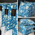 Handmade cushion - rare vintage cotton chintz, "Verrières" cushion - 20" double sided (sold out) 
