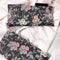 Liberty of London Cotton Weighted Eye Pillow / Yoga Eye Pillow, "Black Magic"