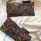 Cotton Weighted Eye Pillow / Yoga Eye Pillow, "Kaleidoscope Dreams"
